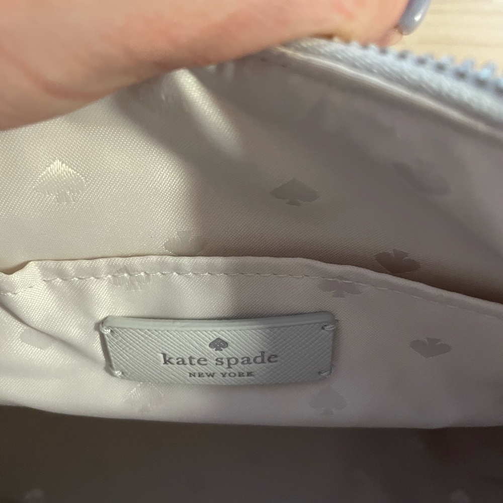 Kate Spade White and Silver Satchel - Picture 3 of 7